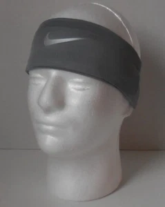 Nike Split Fury Headband Adult Unisex Particle Grey/Metallic Silver - Picture 1 of 7