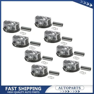 AJ133 8X Engine Piston w/Rings Set For Jaguar Land Rover 5.0 V8 Supercharged - Picture 1 of 11