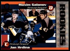 1998-99 Pacific Omega Jan Hrdina/Maxim Galanov RC #200