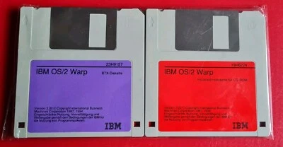 IBM OS/2 Warp 3x Vobis 3,5“ Disketten Ungeöffnet & Originalverpackt Vintage  - Bild 1 von 4