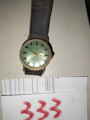 OROLOGIO TIMEX ELECTRIC USATO DELL'EPOCA - DA SERVIRE COME RICAMBI - Immagine 1 di 4