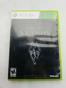 The Elder Scrolls V: Skyrim (Xbox 360, 2011) completo con mapa y manual - Imagen 1 de 7
