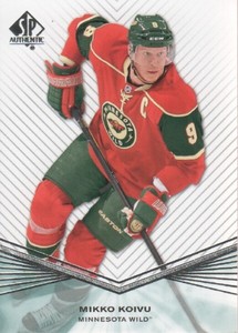 2011-12 SP Authentic Hockey #107 Mikko Koivu