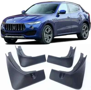 Genuine OE Front & Rear Splash Guards Mud Flaps For 2017-2024 Maserati Levante - Picture 1 of 7