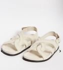 100% Authentic!! Org.$480 New With Box Totême The Chunky Cotton Sandals Beige 40