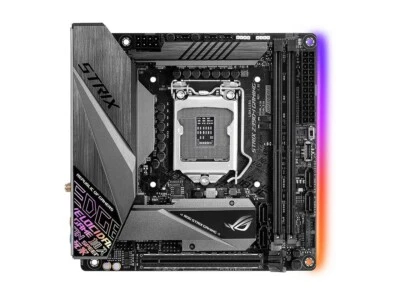ASUS ROG Strix Z390-I Gaming Motherboard Intel Z390 LGA1151 Mini-ITX USB3.1 DDR4 - Image 1 of 4