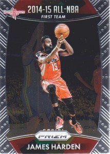 2015-16 Panini Prizm Basketball #378 James Harden ALL-NBA