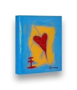 Hand Painted GLOSSY Painting - Stretched Wooden Frame Canvas - Picture 1 of 13