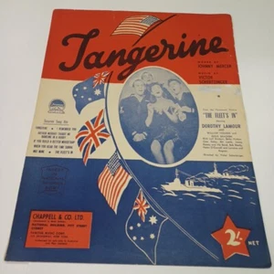 Vintage Sheet Music: Tangerine - Johnny Mercer Q29 - Picture 1 of 4