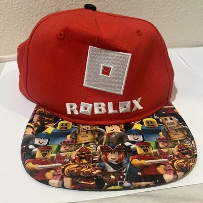 J&F Reblox Youth Baseball CAP Hat Graphics on Bill Multi Color SnapBack 09/18 - Image 1 of 4