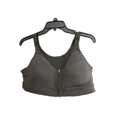 Old Navy Powersoft High Support Zip Front Wire Free Sports Bra Womans Size 38B - Imagem 1 de 4