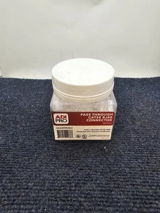 (QTY 100) ADI PRO 0E-CAT5RJ45J Pass Through CAT6 RJ45 Connector - Afbeelding 1 van 11