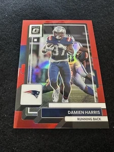 Damien Harris 2022 Donruss Optic Red Prizm #134/99 Patriots EX - Imagen 1 de 2