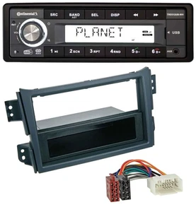 Continental USB 1DIN AUX DAB MP3 Autoradio für Opel Agila B 2008-2014 Suzuki Spl - Bild 1 von 9