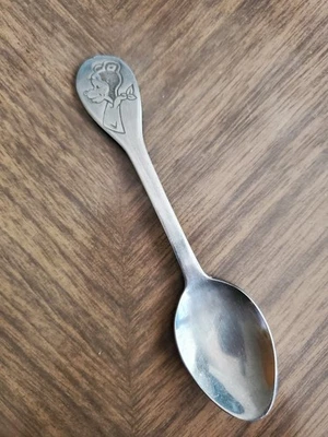 Cuchara Personaje Infantil Tommee Tippee Vintage Hecha en Corea Foto 1 de 4