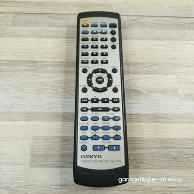 Пульт дистанционного управления Onkyo RC-479S для ресиверов TXSR302 HTR8230 HTR320 протестирован работает - Изображение 1 из 4