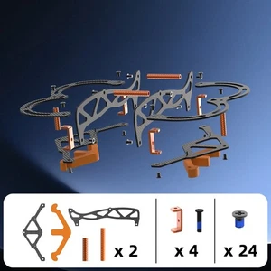 Suitable for DJI NEO All Carbon Fiber Armored Anti-collision Mecha Accessories - Picture 1 of 7