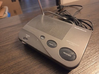Radio Shack 12-247A Weather Radio Alert 7 Channel NOAA Digital - Tested - Works - Image 1 of 4