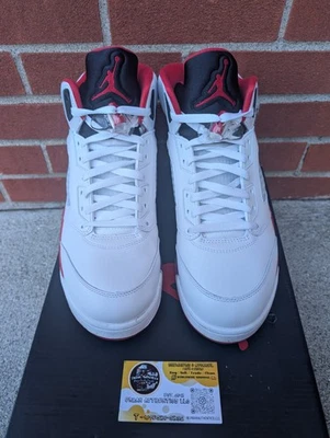 Air Jordan Retro 5 Rojo Fuego 2025 Talla 12 (HQ7978-101) Foto 1 de 4