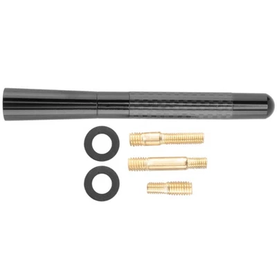 Universal 5 Inch 120mm Black Antenna Carbon Fiber Printer Short-on Car2743 - Image 1 of 4