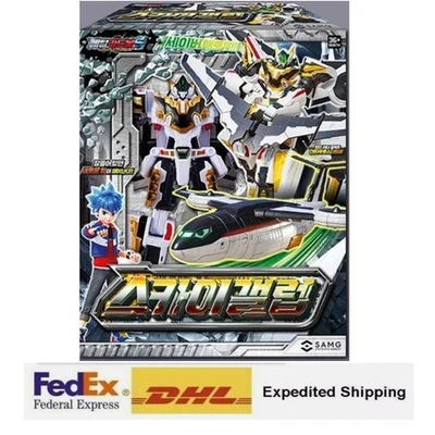 Metal Cardbot S SKY GALLOP White Airplane Kentauros Transforming Robot+ EXPRESS - Image 1 of 4