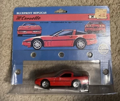 ERTL Blueprint Replicas ‘88 Corvette - New - Image 1 of 2