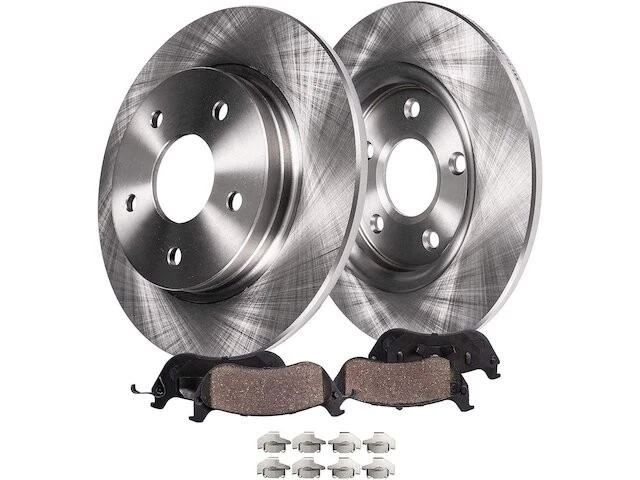 Rear Brake Pad and Rotor Kit For 2012-2020 Dodge Grand Caravan 2017 2014 VD556PF Foto 1 de 1
