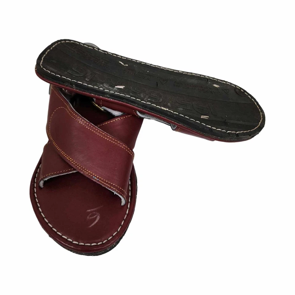 Sandalias mexicanas Huarache De Hombre CRUZADO Acojinado Con Evilla para hombre con hebilla Foto 1 de 1