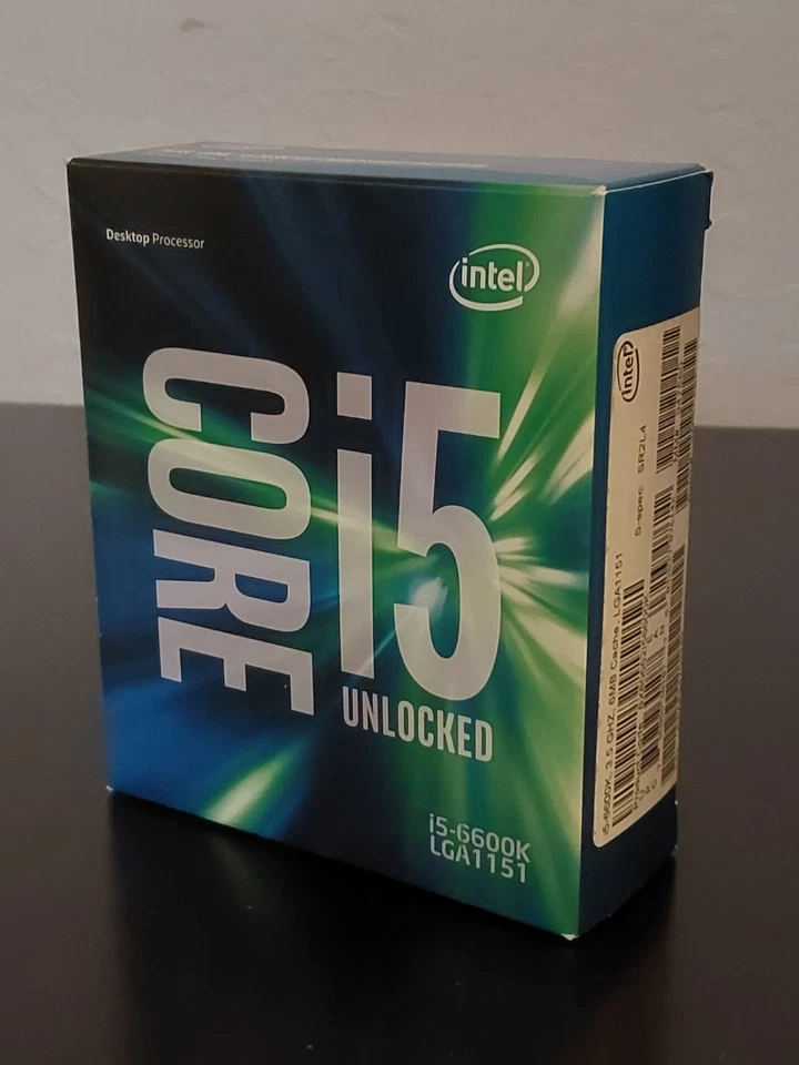 Procesador Intel Core i5-6600K 3,5 GHz SR2L4 Socket 1151 cuatro núcleos CPU de escritorio Foto 1 de 4