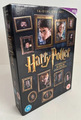 Harry Potter Complete 8-Film Collection 16 Disc Edition 2016 DVD Boxset - Image 1 of 4