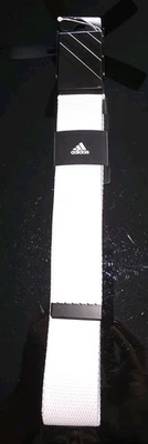 Adidas Tres Rayas Tour Cinturón de Golf Reversible Blanco NUEVO  Foto 1 de 4