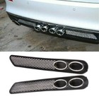 2x Universal Car Rear Air Flow Intake Grille Fender Side Vent Decoration Sticker