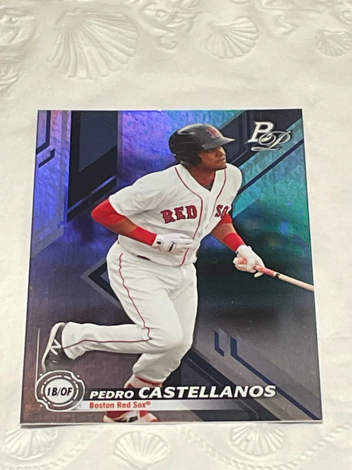 2019 BOWMAN PLATINUM TOP PROSPECTS PEDRO CASTELLANOS BOSTON RED SOX #TOP-87 - Image 1 of 1