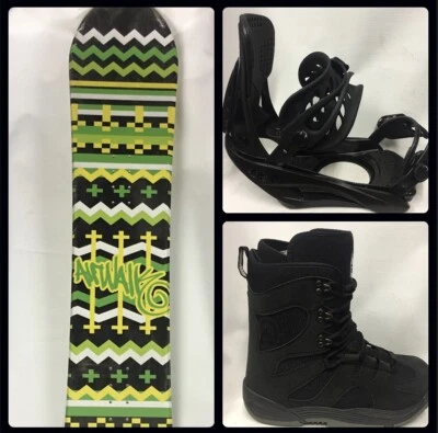 BURTON New Snowboard Package 130CM, 140CM, 145CM, 150CM add +Bindings +Boots