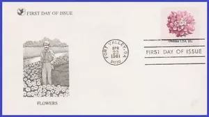 USA3 #1878 U/A READERS DIGEST FDC Dahlia - Picture 1 of 1