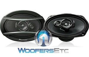 USED PIONEER TS-A6976S 6"x9" 550W 3-WAY LOUD MOTORCYCLE CAR AMPLIFIER SPEAKERS - Picture 1 of 3