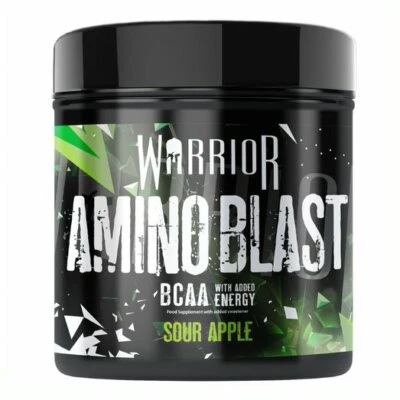 BCAA Amino Acids Powder with ENERGY! - 270g Pre Workout Intra Workout Supplement - Image 1 of 4