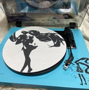 Hatsune Miku x TEAC Bluetooth Analog Record Turntable Player TN-180BT-MIKU - Picture 1 of 14