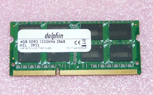 4GB DDR3-RAM PC3-10600 1333MHz Dolphin Notebook Arbeitsspeicher - Bild 1 von 1