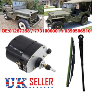 12V Universal Windscreen Wiper Motor with Arm & Blade for Fishing-Boat Caravan - Picture 1 of 11