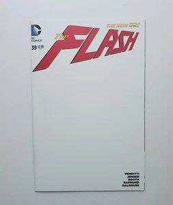 BOCETO FLASH #39 EN BLANCO VARIANTE DC UNIVERSE COMICS - Imagen 1 de 3