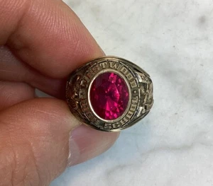 Vintage 10K Gold Westwood New Jersey High School Klasse Ring Größe 6 1979 - Bild 1 von 18