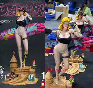 Dragon Studio Dragon Ball 1/6 Android 18 Harz Statue GK Start auf Lager - Bild 1 von 7