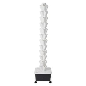 Vertical Hydroponic Garden Tower System Indoor Outdoor Home Grow Kit 60 Pots - Picture 1 of 11