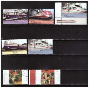 2006 series sobre tasados de sellos usados Alemania art s2 YVERT 2383 AL 2387 - Imagen 1 de 1