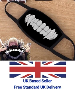 UK Seller My Hero Academia Himiko Toga Face Mask Washable Reusable Cotton - Picture 1 of 3