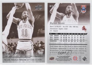 2014-15 Upper Deck NCAA March Madness Collection Sepia Byron Scott #BY-1