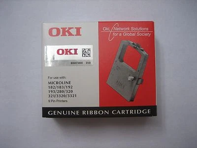 OKI Original (No Closeouts) Ribbon for Microline ML 182 183 320 Mat 09002303 - Image 1 of 4