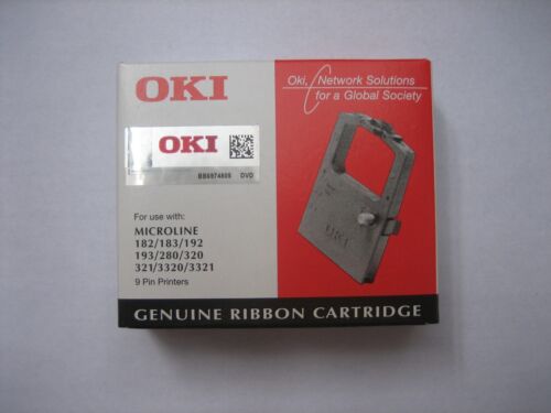 10x OKI ORIGINAL NEU+OVP   Ribbon for Microline ML 182 183 320 Mat. 09002303