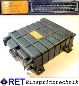 Motorsteuergerät Bosch 0280800042 VW Golf 2 321906263B original - Imagen 1 de 5